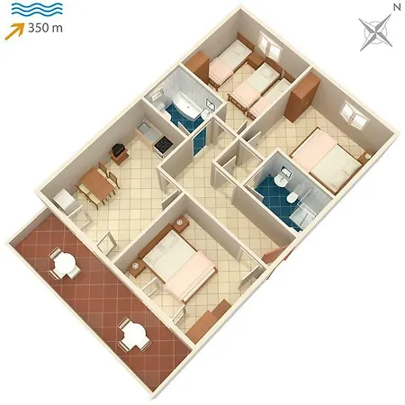 Apartments With A Parking Space Mirca, Brac - 2841 San Pietro di Brazza